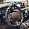 LED Steering Wheel Fit For BMW M1 M2 M3 M4 M5 G Series F40 F44 G20 G21 G28 G22 G29 G80 Carbon Fiber Customized Sport Wheel 4