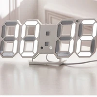 LED Digital Wall Clock with 3 levels Brightness 4