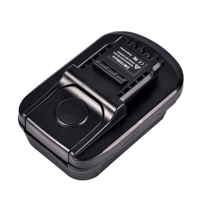 

Адаптер для аккумулятора Dewalt для Milwaukee 18 в, преобразователь литий-ионной батареи в Worx 20 в, 4-контактный, оранжевый, для электроинструментов