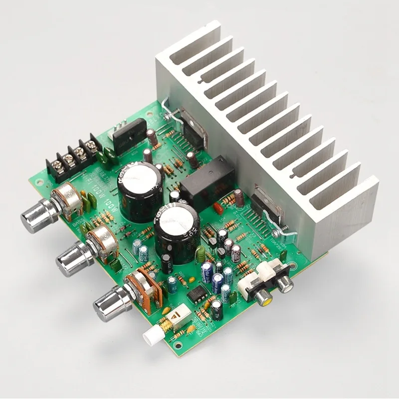저주파 향상된 고전력 앰프 보드, TDA7293 2.0, 100W + 100W, DX-7293 , 신제품