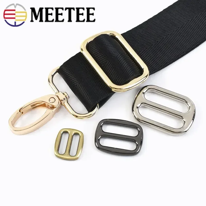 10 Pieces - 2 Inch Slide Adjuster, Silver, Purse Strap Slider, Bag Making  Hardware, Messenger Bag Strap Adjuster