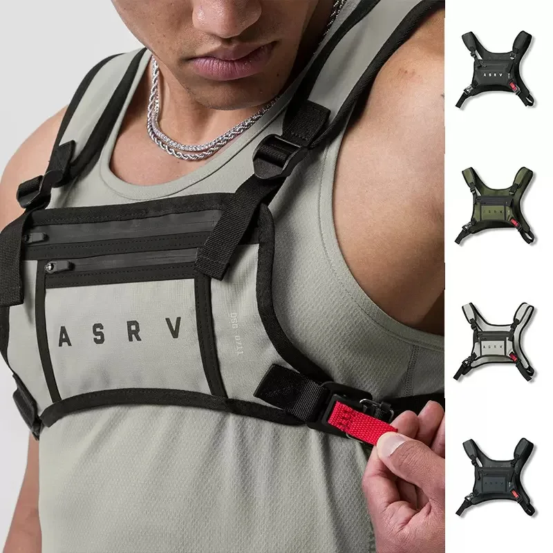 Waterproof Men's 's Chest Rig Bags Multi-function Tactical Vest Backpacks Waist Packs Male Fashion Unisex Chest Bag NEW