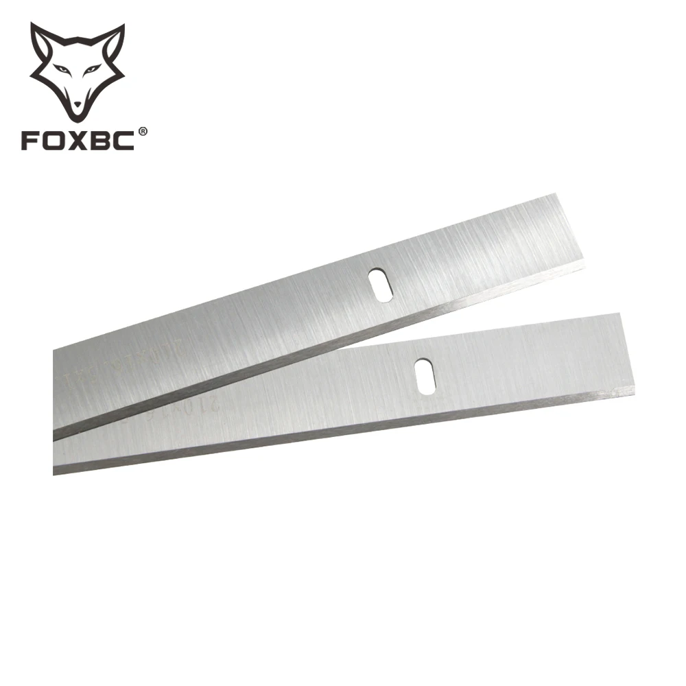 Woodworking Tools Planer Blades FOXBC 210x16,5x1,5mm Planer Blade for Scheppach HMS 850 (TYP 2) 2PCS