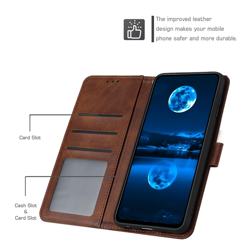 Motorola Edge 50 Pro Etui 솔리드 컬러 지갑 커버 sFor Motorola Edge50 Ultra Fusion 50Pro 전화 케이스 용 Edge 50 Pro 플립 케이스