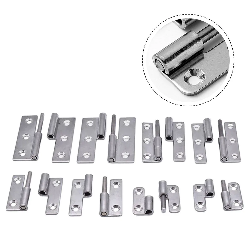 Description Picture 3 of itemDetachable Hinges Stainless Steel 2/2.5/3/4inch Joint Flag Lift Mechanical Equipment Hinge Removable Marine Hardware Accessories
