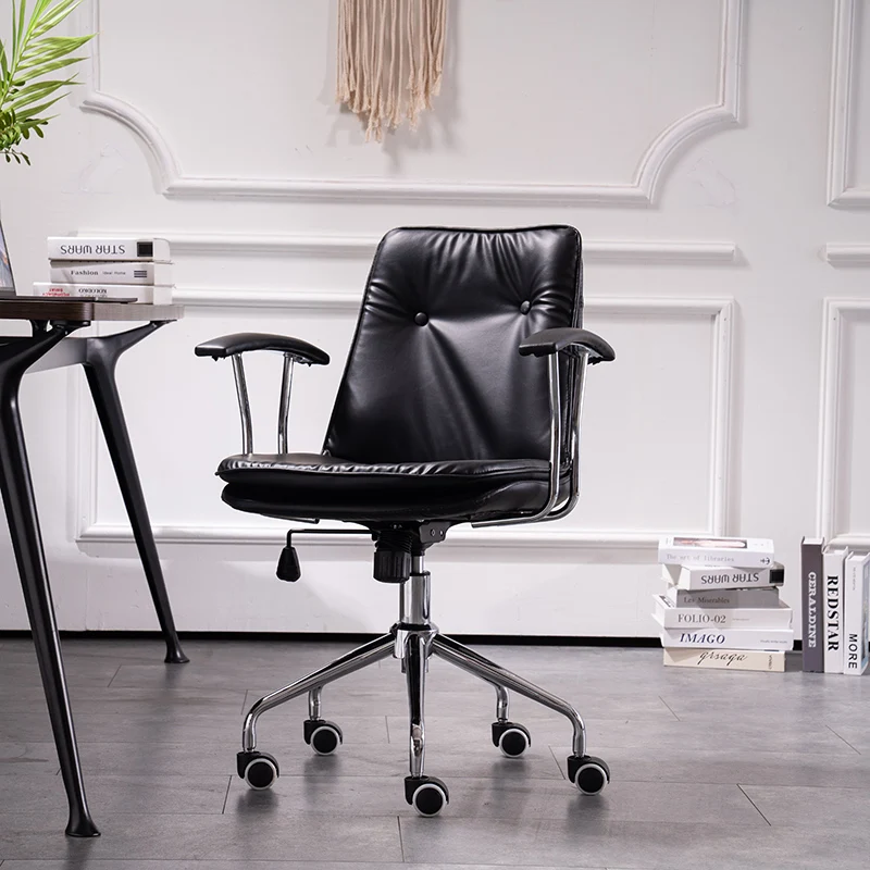 Conference Boss Office Chair Computer Swivel Comfy Living Room Office Chair Ergonomic Leather Sillas Oficina Furniture SR50OC swivel modern office chair leather living room bench computer ergonomic gaming chair arm sillas de oficina postmodern furniture