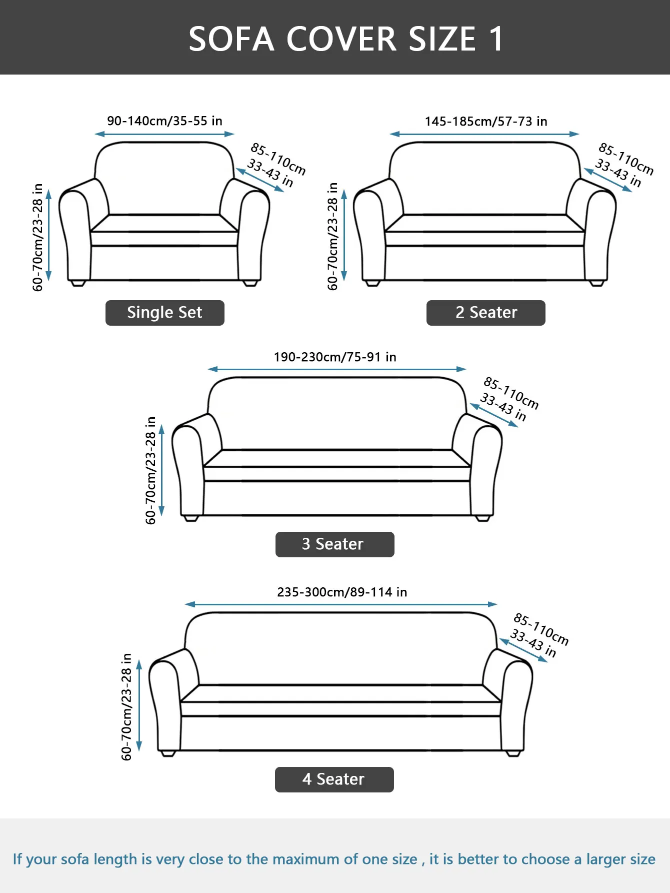 1pc Jacquard Elastic Sofa Slipcover Adjustable Non-slip Stretch Sofa Cover Home Living Room Sofa Protector Cover Home Decor 2
