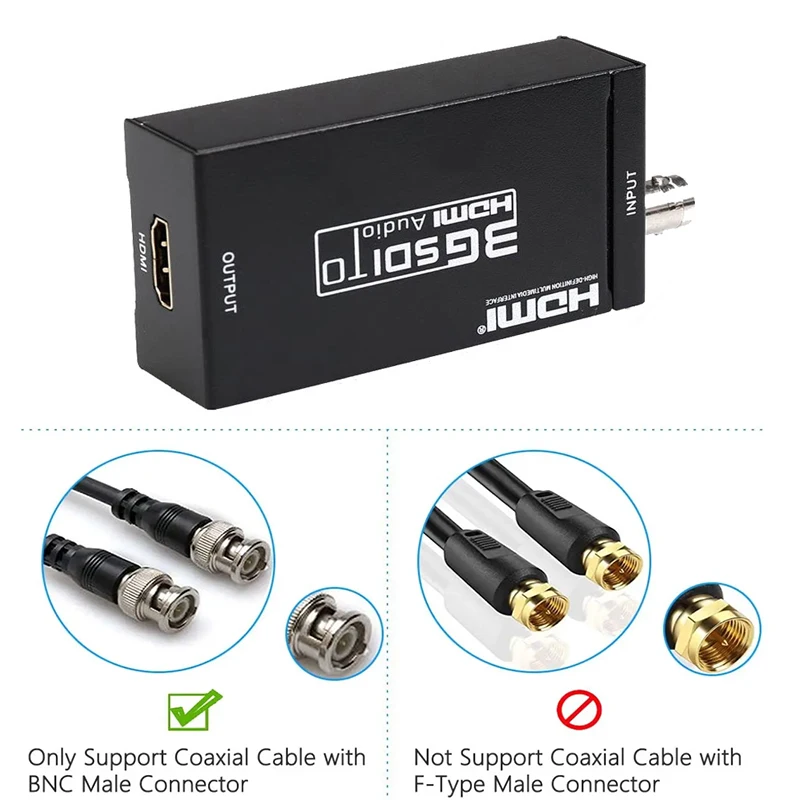 ̴ HD 3G SDI to HDMI  ,  HDTV  ũ , 1080P HD-SDI, 3G-SDI to HDMI HD 3G