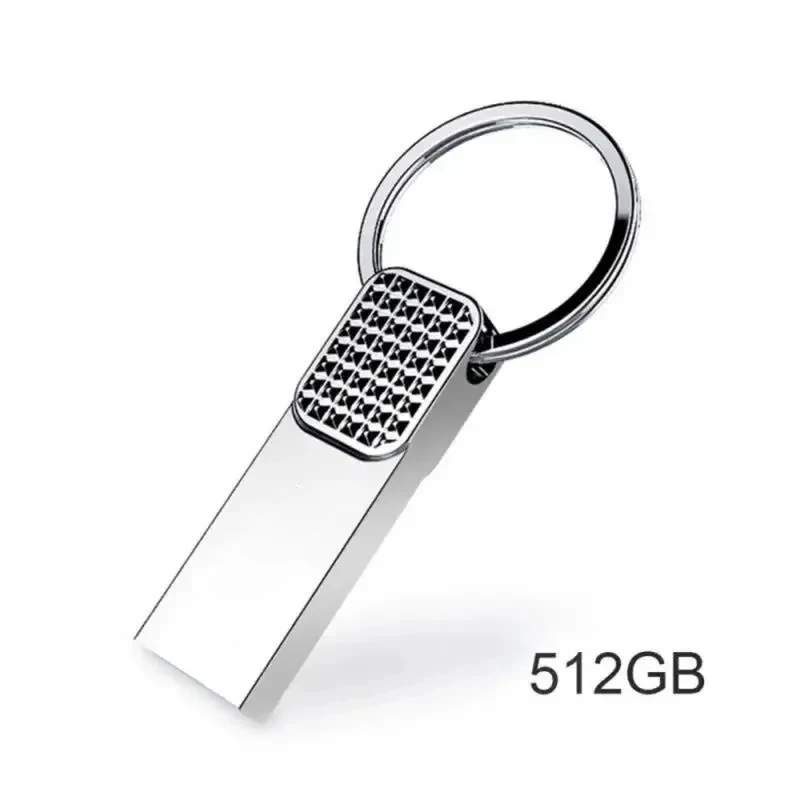 High-Speed 512GB Metal Waterproof USB 3.0 Flash Drive - Type C Pen Drive for Enhanced Computer Storage