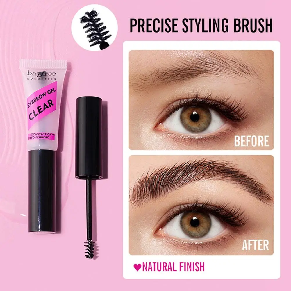 5ml Waterproof Mascara Eye Shadows Long-lasting Fixed Eyebrow Quick-dry Hose Transparent Eye Black Korean Makeup Products 2