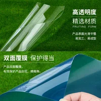 Miniatures Building Sand Table Material, Red, Blue, Green PVC Transparent Sheet Frosted Sheet DIY Color Plastic Sheet 1