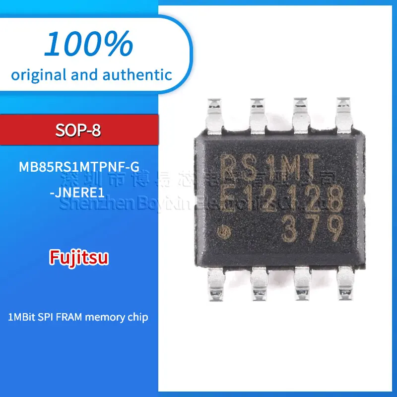 Фото Original authentic MB85RS1MTPNF-G-JNERE1 SOP-8 1MBit SPI FRAM memory chip №1