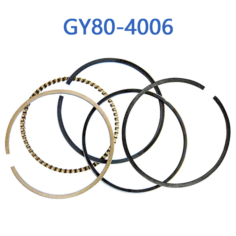 GY80-4006 GY6 80cc Piston Ring (47mm) For GY6 50cc 4 Stroke Chinese Scooter Moped 1P39QMB Engine электровикторина дрофа мате и матика 3 5 лет арт 4006