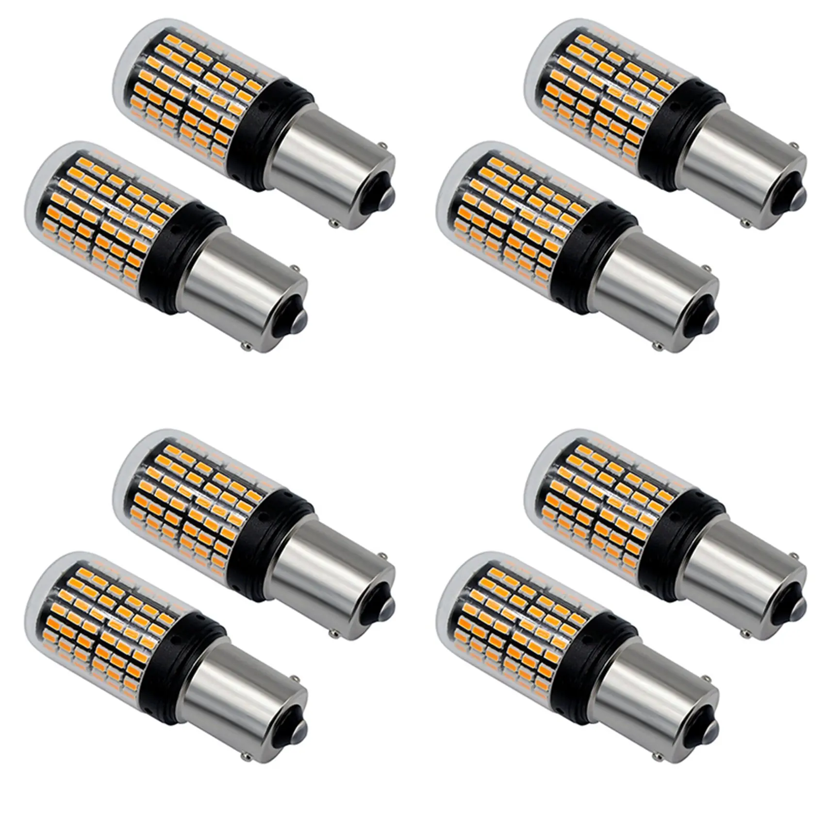 

8X 1156 BAU15S светодиодный 3014 144 SMD 7506 1003 Canbus супер яркий автомобильный тормоз задний хвост лампа высокой мощности