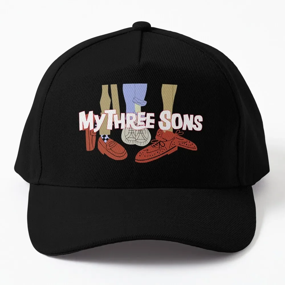 

Retro My Three Sons Animated Theme Tribute Baseball Cap Golf Hat Hat Man Luxury Caps Male Women's