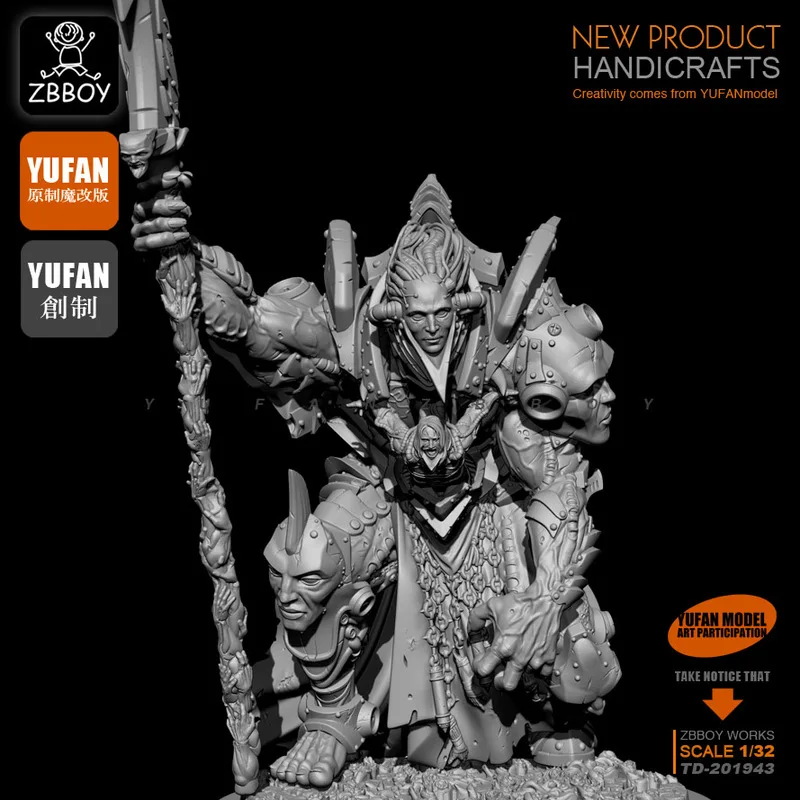 1/32 Kit In Resina Figura Rose Martire Master Resin Soldier Autoassemblato Td-201943