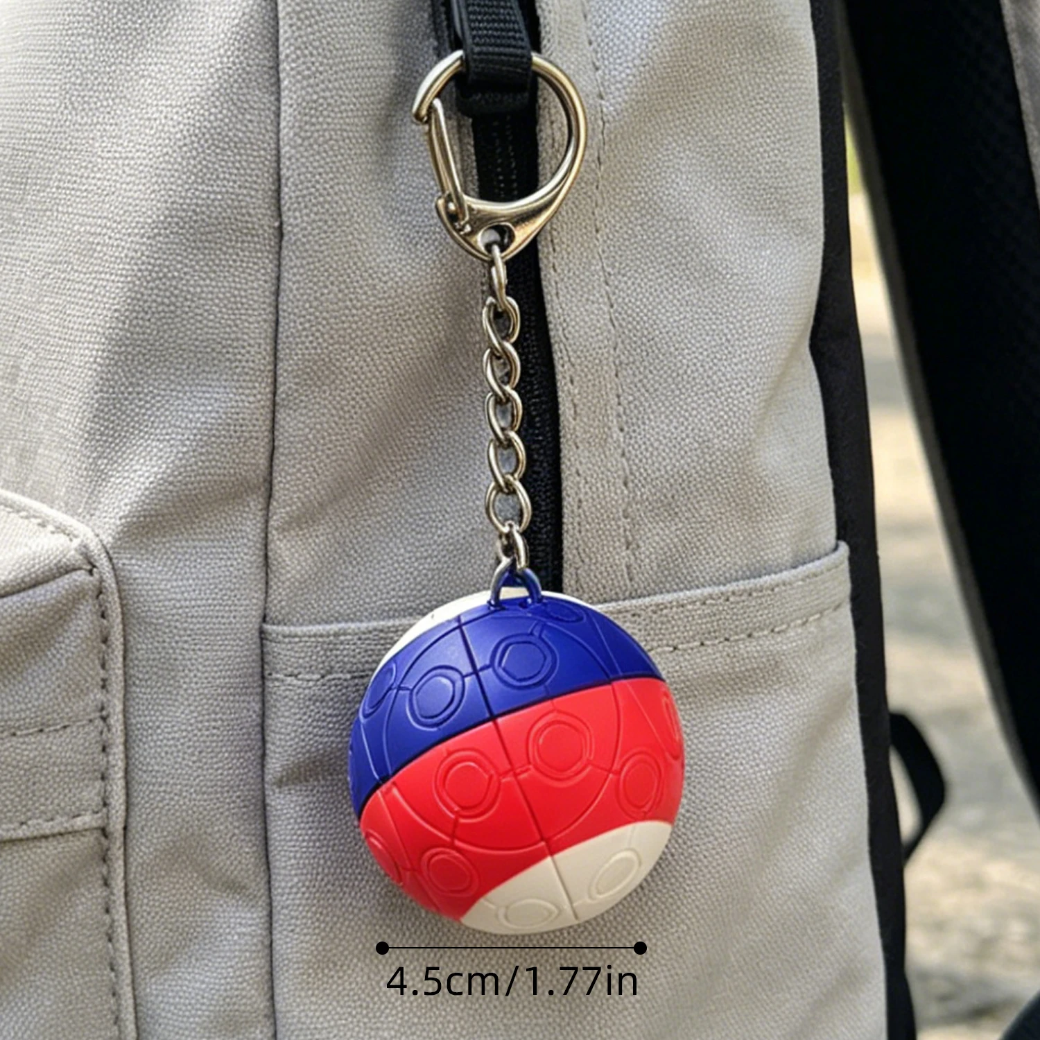 축구 큐브 2x2 (흑백), 4가지 색상의 축구 열쇠고리, 장식품, 교육용 장난감, 파티 활동 선물