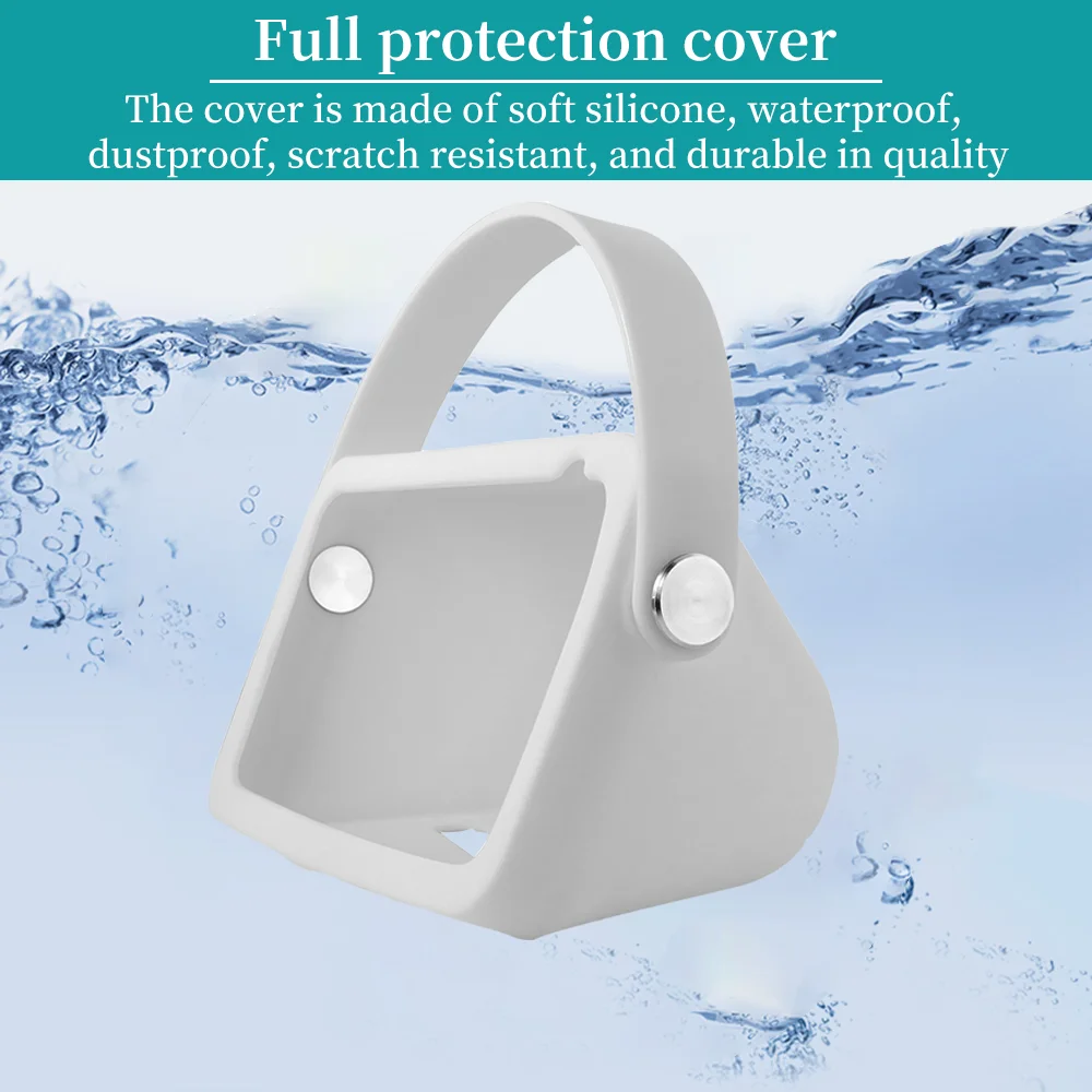 Portable Silicone Protective Case with Handle Strap for Echo Show 5 (All Generations)