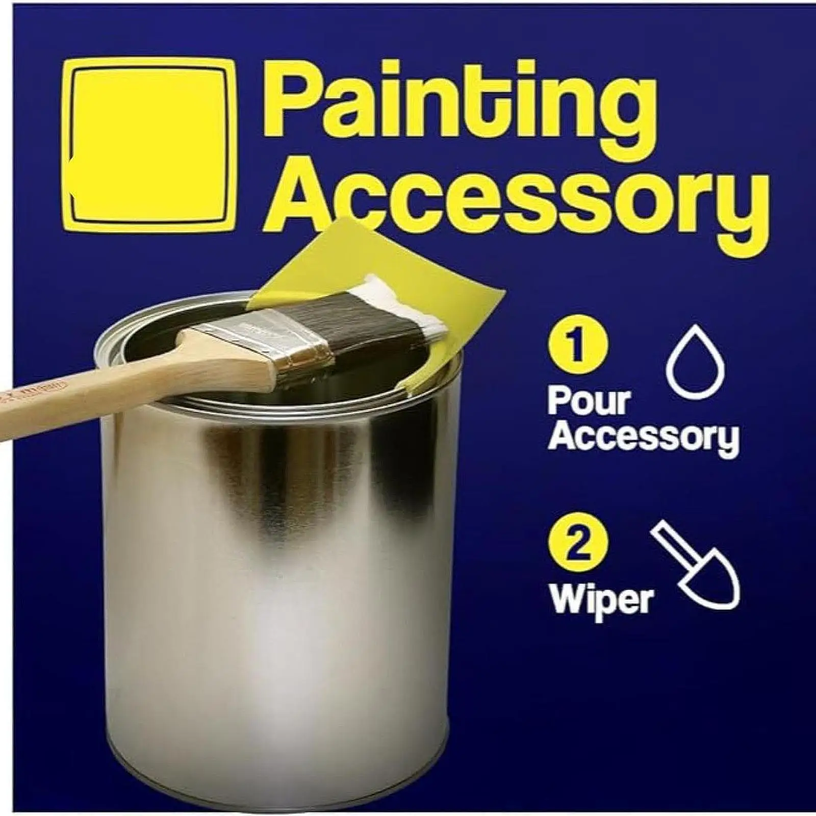 Paint Pouring Spout Easy to Install Paint Can Spout Pourer Bucket Attachment for 1 Gallon Can Container