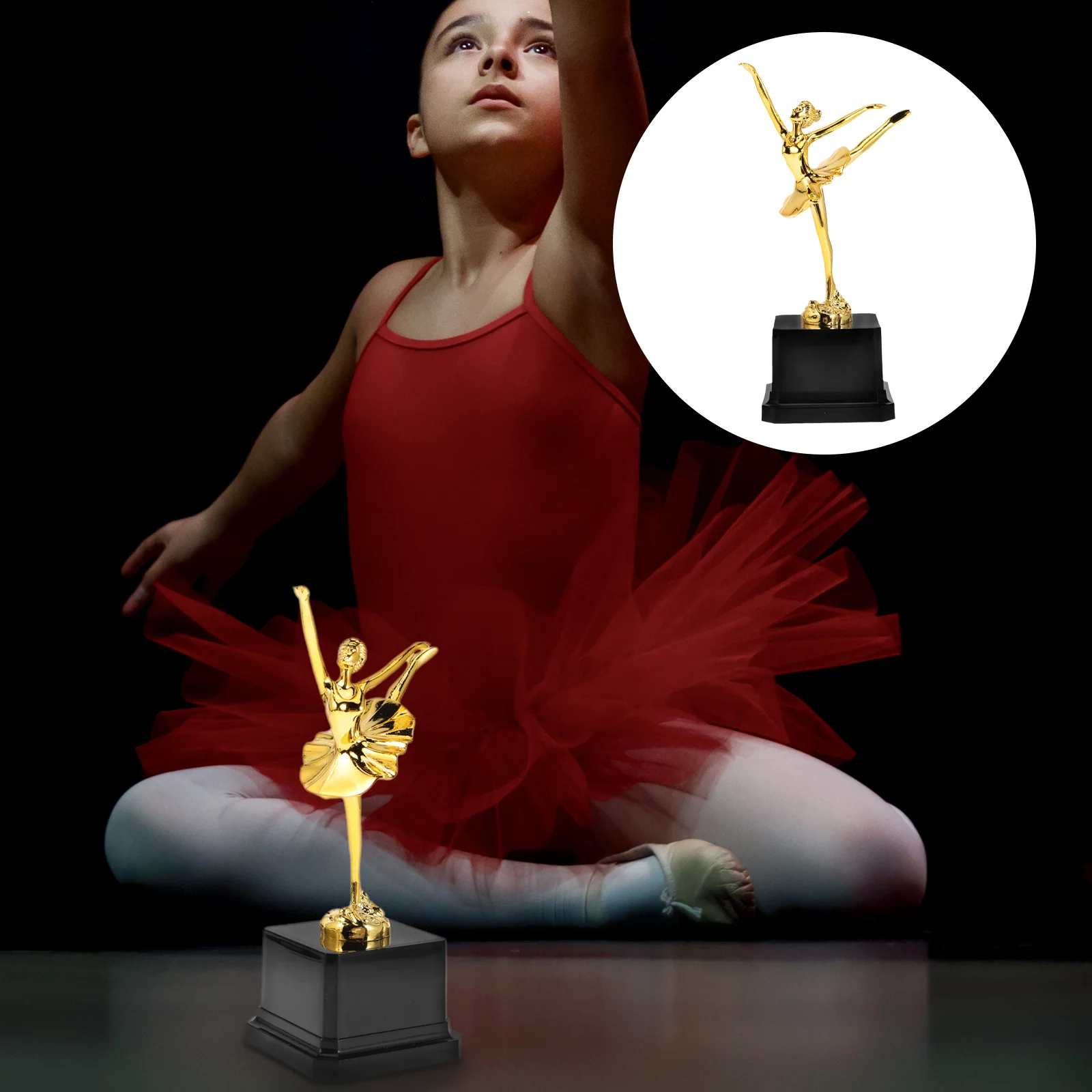 

Awards Trophies Competition Cups Trophy Dance Sports Toys Ballet Award Trophy Gold Award Trophy Plastic Trophy Dancing For Game