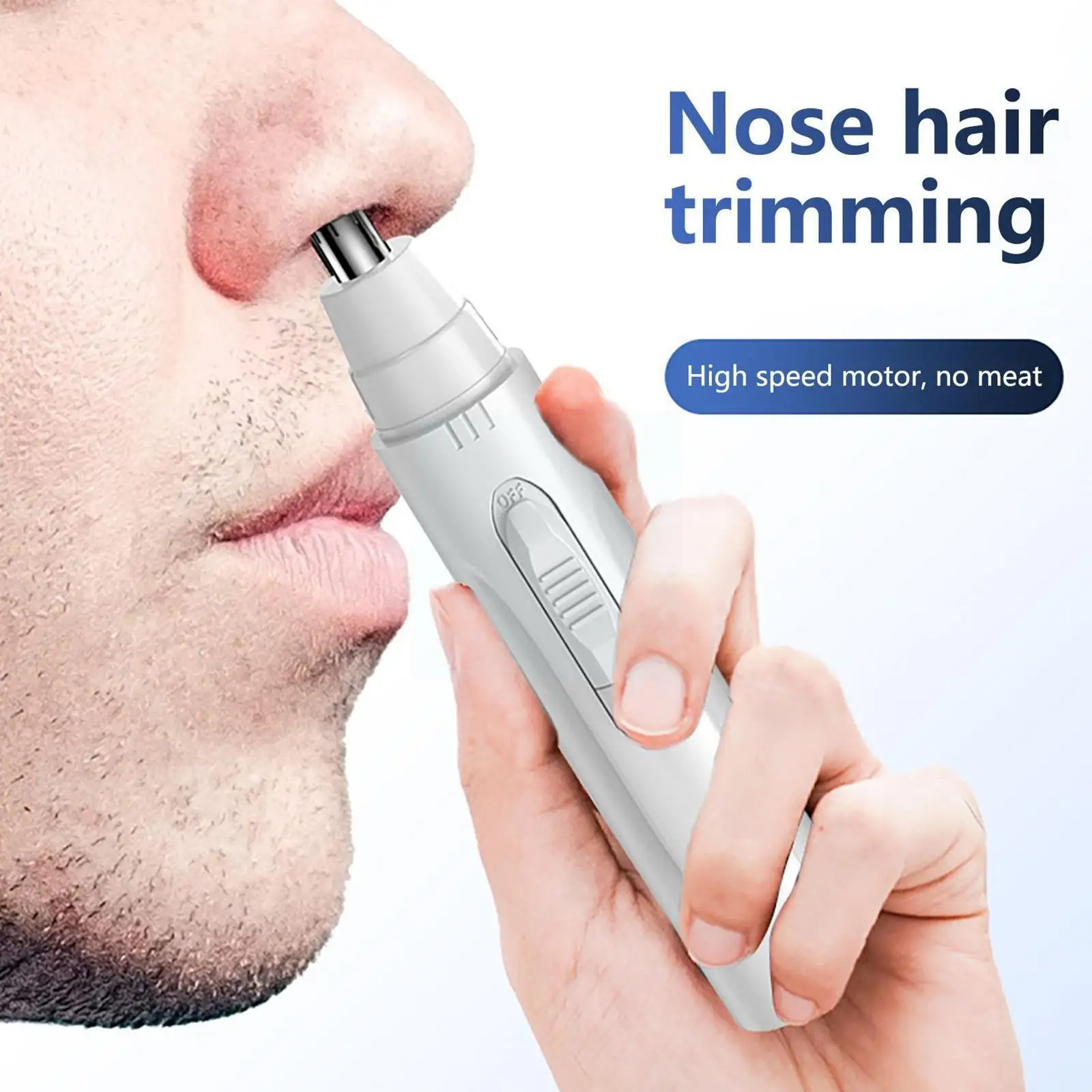Electric nose hair trimmer for men nose hair cleaner for women nose