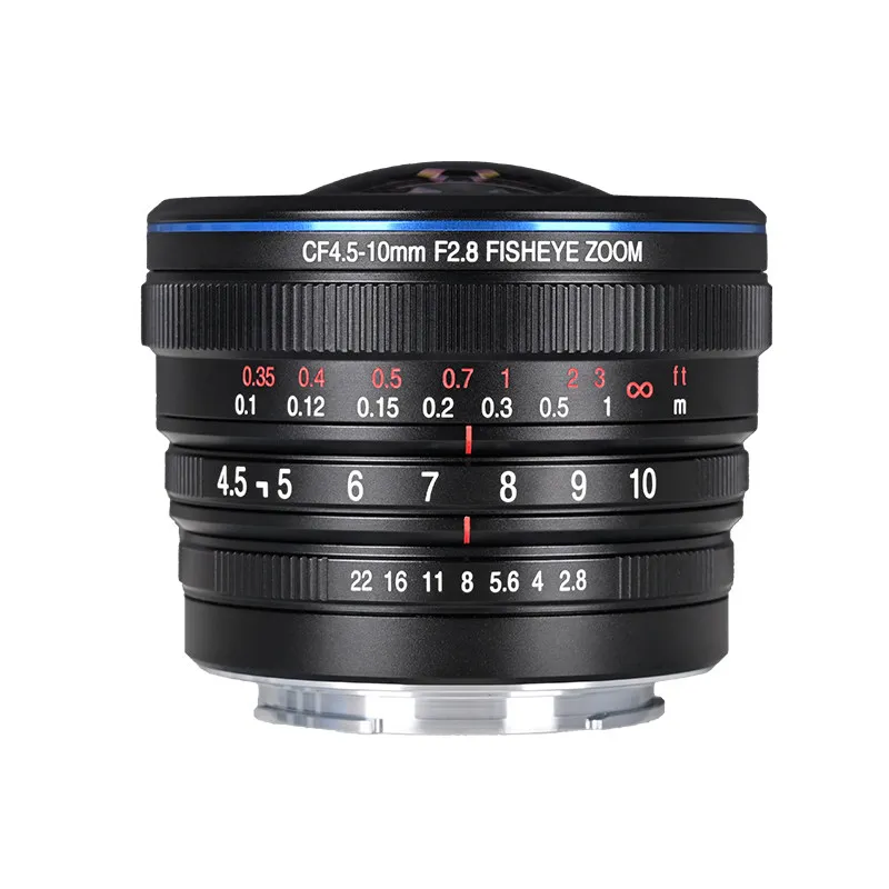 라오와 4.5-10mm F2.8 APS-C 대구경 어안 줌 렌즈 ( E 마운트/후지 X/니콘 Z/캐논 RF EF-M/L/M4/3 마운트용)