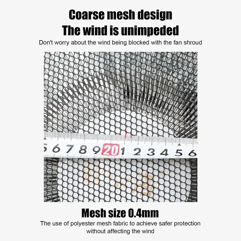 Electric Fan Guard Net Fan Dustproof Cover For Protect Kids Children Finger Protection Mesh In Stand