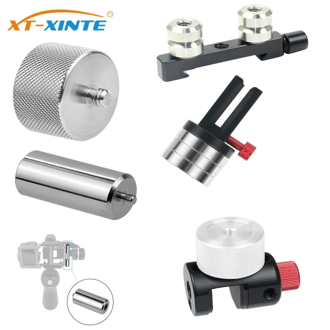 Pesi Di Bilanciamento Di Calibrazione Del Contrappeso Cardanico Portatile Per Dji Osmo Mobile 3 4 Om4 Ronin Sc Per Moza Per Fotocamera Dslr Bmpcc 4K