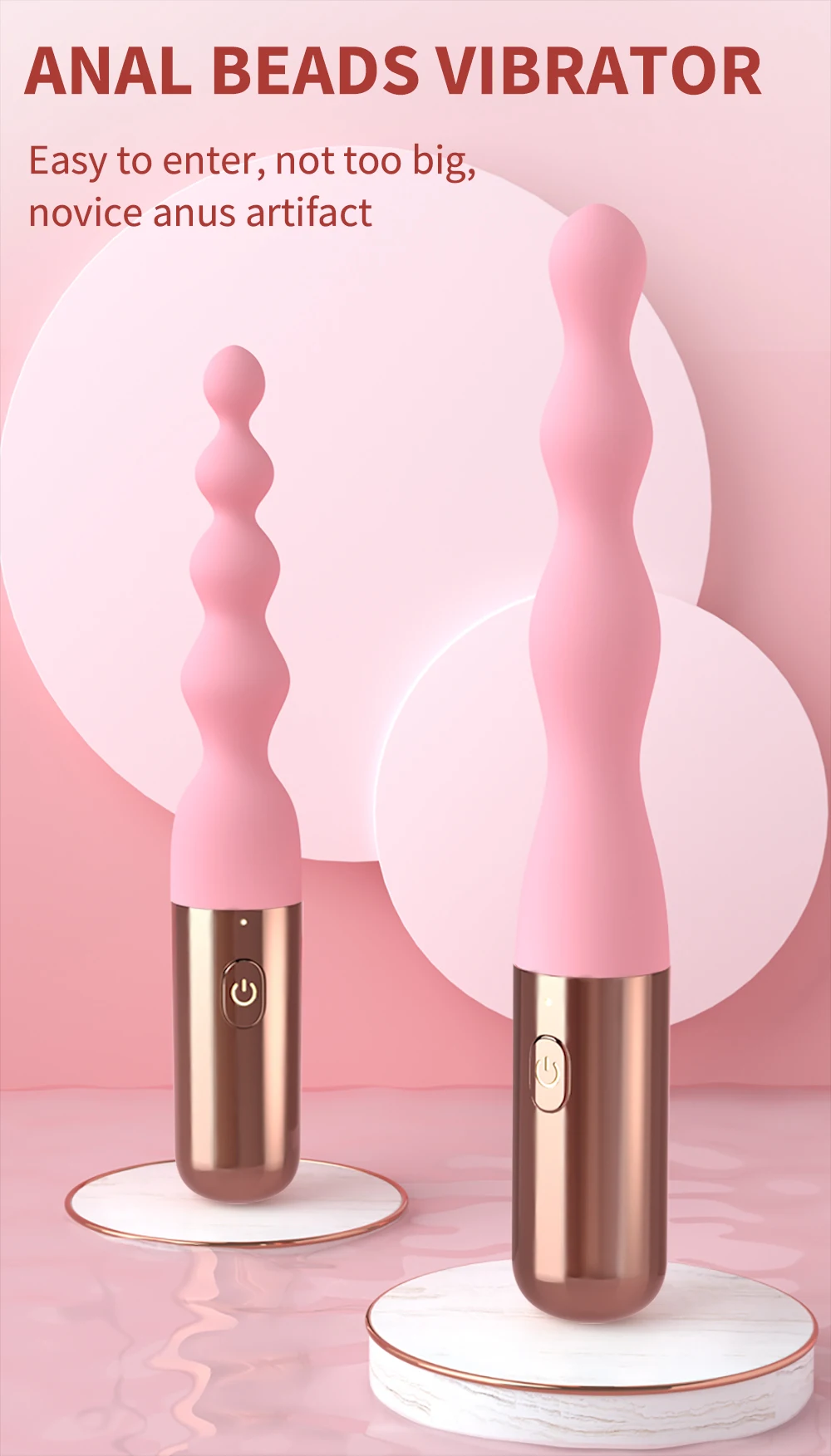 10 Frequency Silicone Backyard Bead vibrating Butt Plug G spot female masturbation vibrator Adults Products Sex Toys For Women