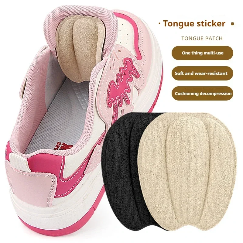 Tongue Sticker Insoles Shoes Backs Heels Protector Adjust Size Adhesive Non-slip Forefoot Shoe Pads Foot Care Inserts shoe insoles shoe repair stickers shoe stickers shoe anti slip stickers