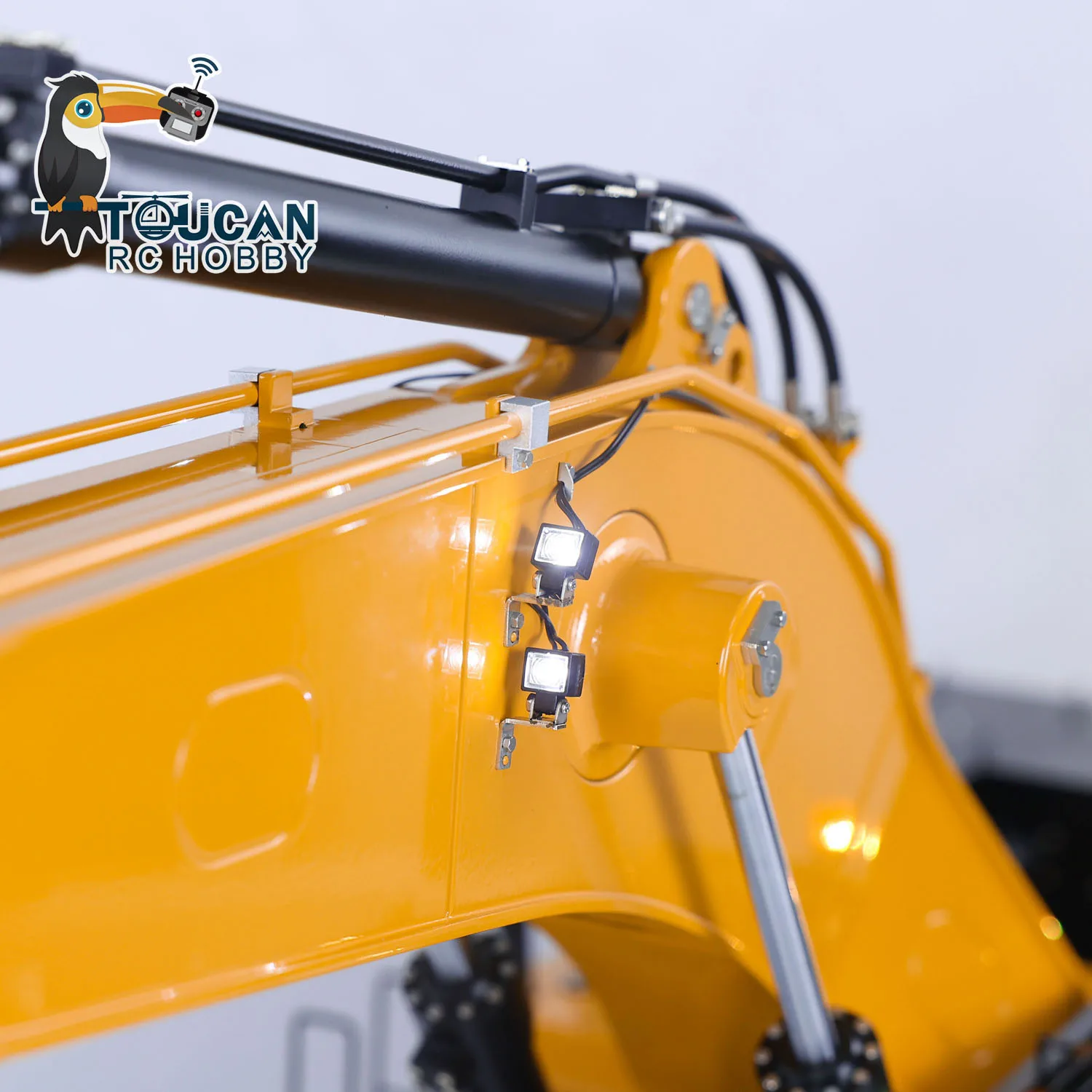 S4766f567b846476ea04630d19e8cd9e09 K980 SY980H KABOLITE RC metalowa ciężka koparka SANY 1/14 hydrauliczna koparka do uziemienia Model świetlny nagłośnienie zabawka do montażu