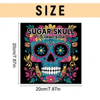 Adult Picture Book: Skull-Themed Coloring and Doodle Art for Unique Designs and Creative Expression 2