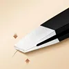 Stainless Steel Black Eyebrow Tweezer with Slant and Flat Point Beauty Tools for Eyelash Tweezer & Ingrown Hair Removal 3