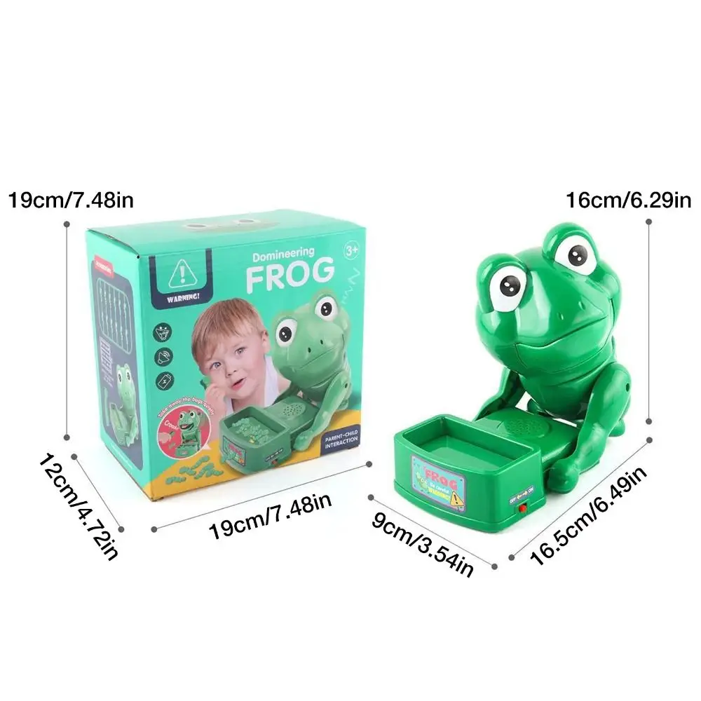 Plastics Stealing Insect Frog Biting Prank Toys Multifunctional Simulation Finger Bite Scary Game Electric Collection