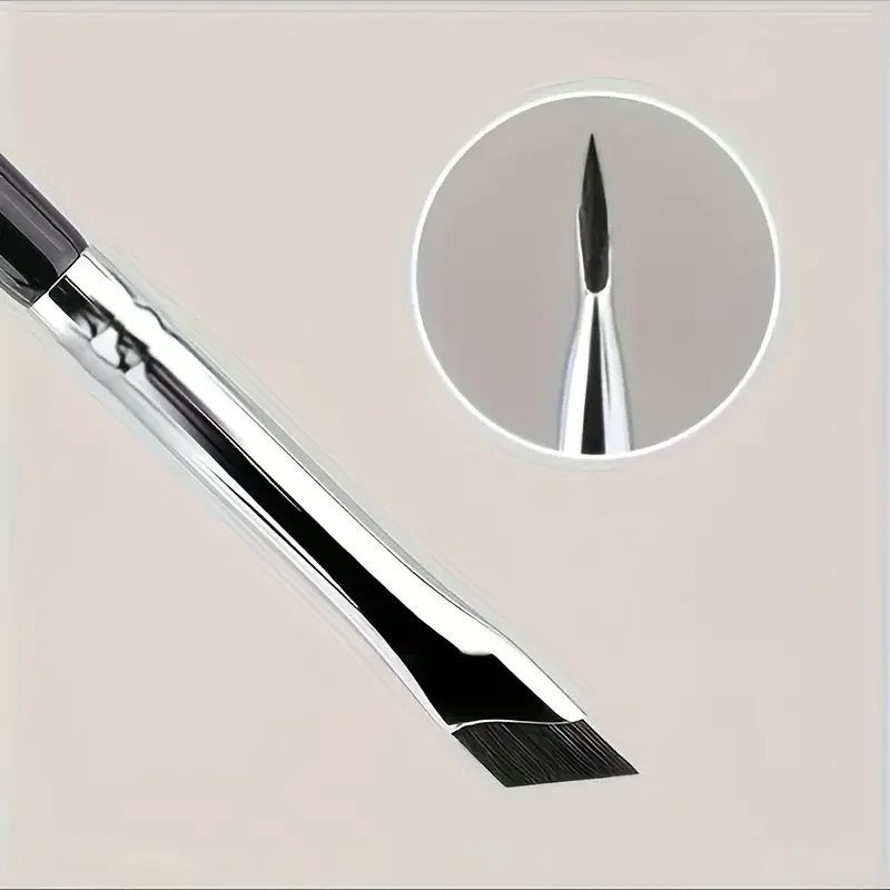 2/5Pc Karsyngirl Upgrade Blade Eyeliner Brush Ultra Thin Fine Angle Flat Eyebrow Brush Under The Eyes Place Precise Detail Brush 2