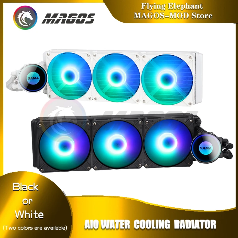 Sama Cpu Water Cooling Cooler Fan Ventilador Rgb For Intel Lga 1150