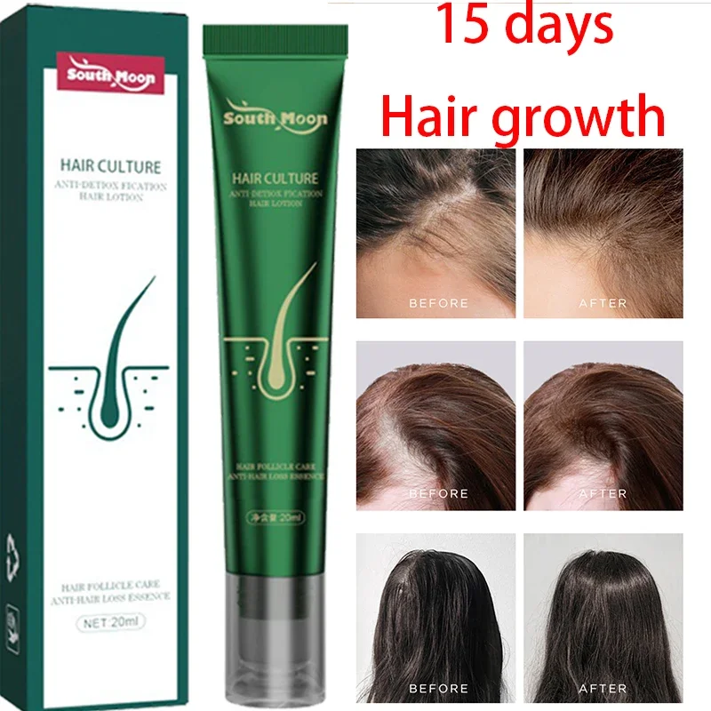 Anti hair loss care liquid for strong and tough hair, preventing hair breakage, repairing hair root damage, hair care essential