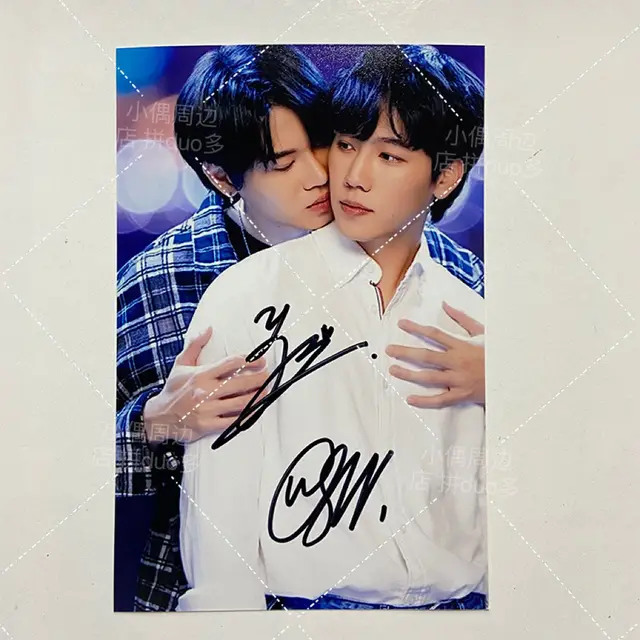 YinWar写真集　Memory of Love Mechanics BOX Thai bl star Yinwar Love Mechanics autographed photo 6-inch