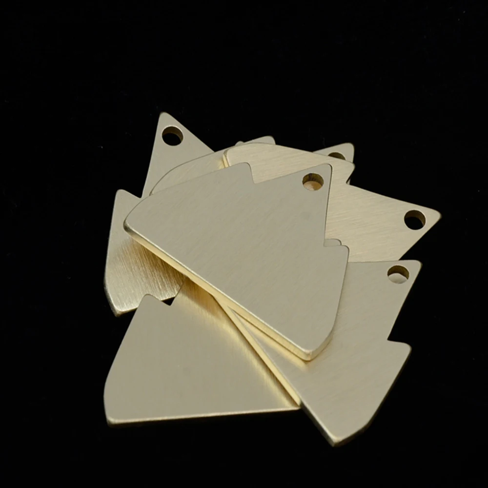 10pcs Hexagon Metal Stamping Blanks for Engraving Brass Dog Tags 14Ga. -  AliExpress