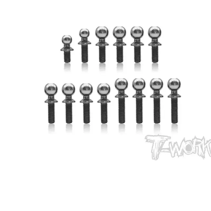 

Original T works TP-134 64 Titanium Ball End set ( For Team Associated RC10 B6.3 / B6.4/B6.4D) Professional Rc part