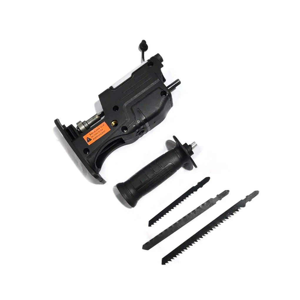 Electric Jig Saw Electric Drill Modified Reciprocating Tool Household Portable Woodworking Slicing Tool, Saw