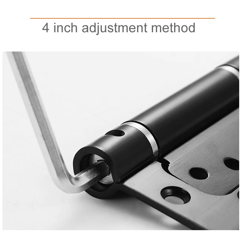 Invisible door er automatic closing door Parent hinge No slotting Self spring hinge closer