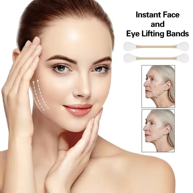 10pcs 투명 목 리프팅 패치 방수 탄력 보이지 않는 페이딩 목 주름 접착 스티..