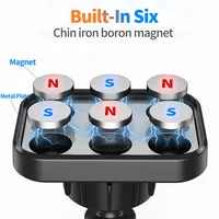 Magnetic Phone Holder Car [Enjoy Never Fall], Fit Magnetic Car Phone Mount Dashboard Curved Surfaces Adhesive Magnets Stands - Image 3