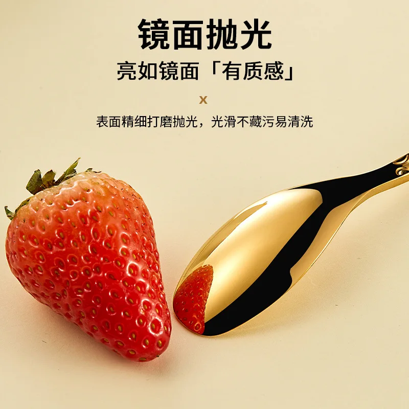 Giraffe Handle Spoon 304 Stainless Steel Fork Set