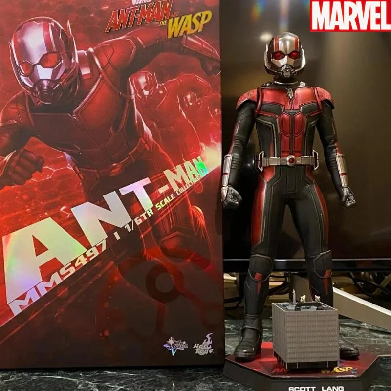 

Hottoys Antman 3.0 Mms497 Marvel Avengers Movie Masterpiece Ant-Man And The Wasp 1/6 Scale Collect Action Figure Model Toys
