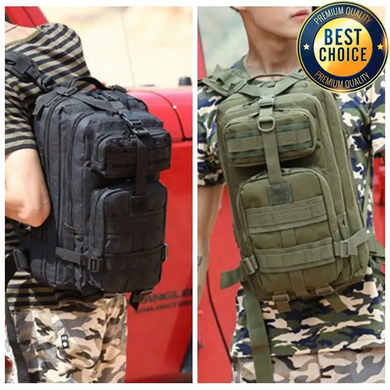 Waterproof Oxford Tactical Backpack 30L for Hiking Camping
