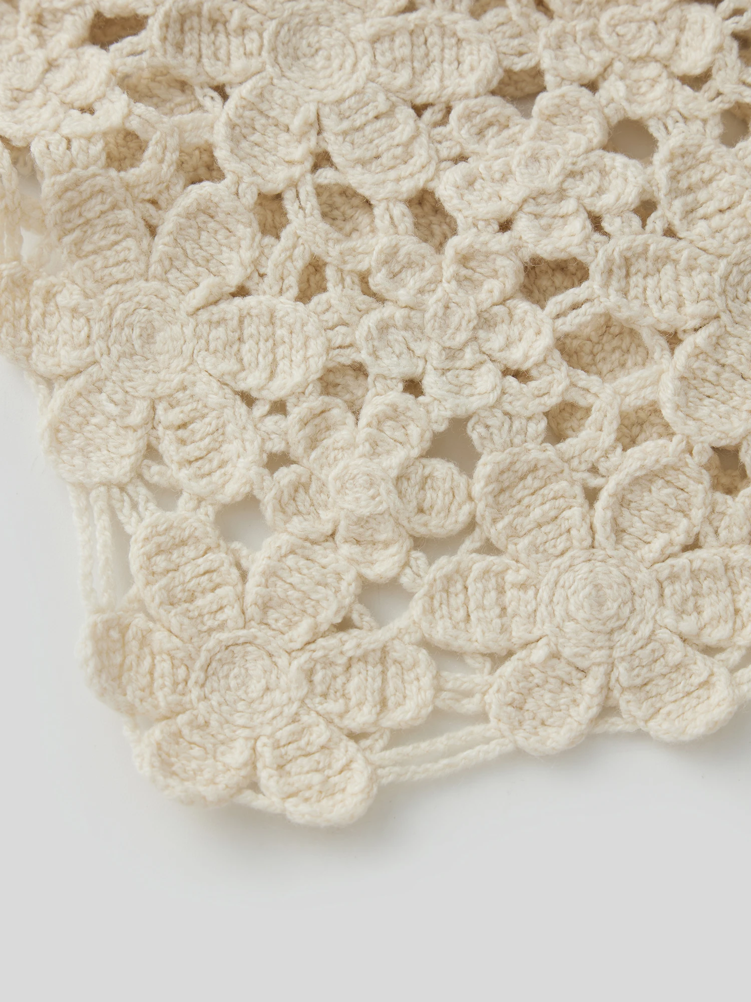 Women s Denim Crochet Vest Jacket with Floral Embroidery Round Neck Button-up Closure Sleeveless Design Summer Streetwear