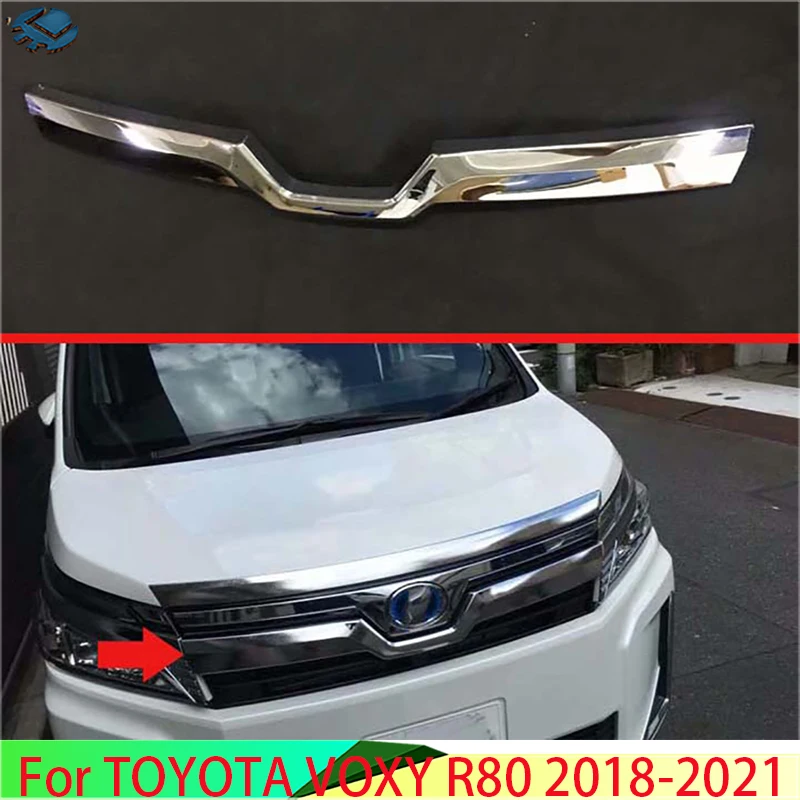 

Автомобильные аксессуары для TOYOTA VOXY R80 2018-2021, хромированная крышка дверной ручки из АБС-пластика, крышка чашки, вставка для отделки полости, декоративное формование