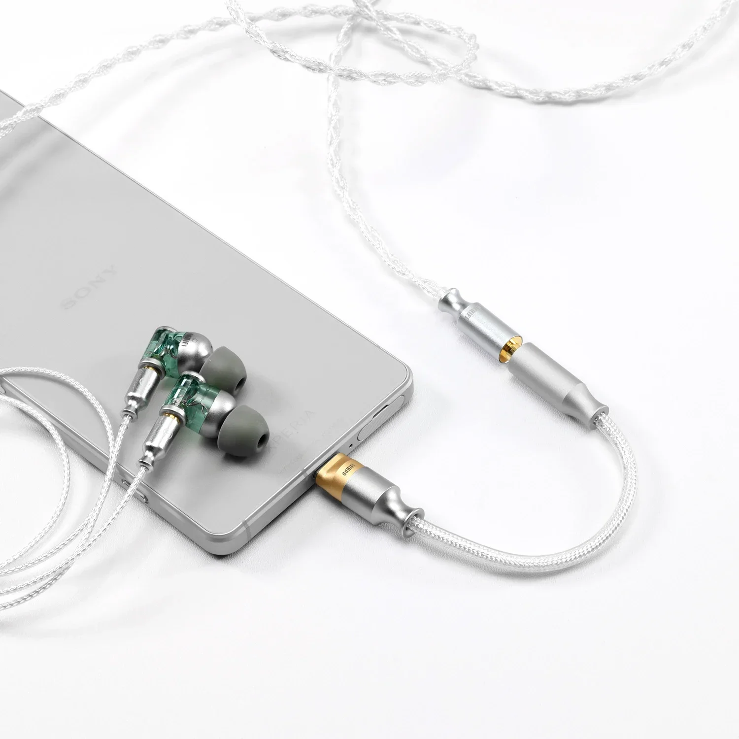 DD ddHiFi TC35CM2 USB DAC AMP USB-C to 3.5mm Hi-Res Audio Cable High-Fidelity Lossless Decoding Adapter PCM 32bit/384kHz